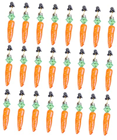Alipis Adorno De Pinzas Para Barba De Pascua Unidades Decoración De Fiesta Clip De Zanahoria