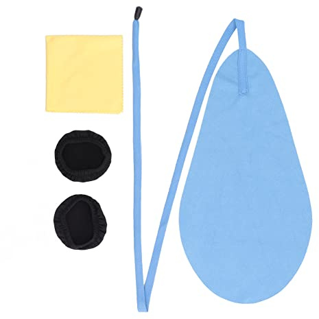 Kit de nettoyage pour saxophone, ensemble de chiffons d'essuyage pour housse de saxophone, accessoires pour instruments à vent avec couvercle de corne, tampon de nettoyage et
