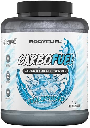Applied Nutrition CarboFuel Carbohydrate Powder – Fast Release Energy Carbohydrates for Training Endurance & Performance Support (3kg – 60 Servings) (Unflavoured)