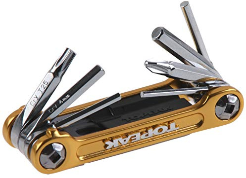 Topeak Werkzeugset Mini 9 Pro, Gold, TT2537GD