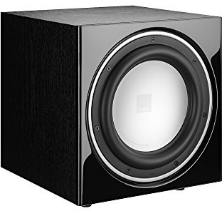 DALI SUB E-9 F Aktiv-Subwoofer - 9 Aluminium-Tieftöner, 170W RMS mit 220W Spitzenleistung, Elegantes Design, Flexible Anschlussmöglichkeiten, Ideal für Heimkino und Musik