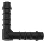 WamSter L Schlauchverbinder 90 grad Winkel -Stück Pipe Connector 8 mm Durchmesser