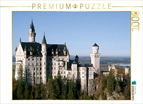 CALVENDO Puzzle Schloss Neuschwanstein 1000 Teile Puzzle quer | Lege-Größe cm Foto-Puzzle für glückliche Stunden