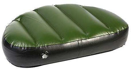 VIFERR Inflatable Boat Cushion, PVC Kayak Seat Cushion Pad Foldable Fishing Air Inflatable Seat Pad for Outdoor Camping Meditation