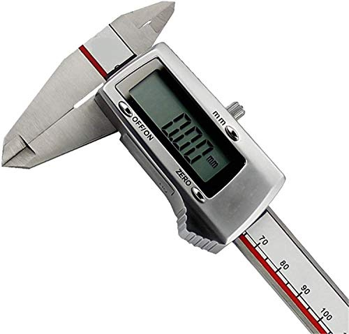 Calibro Digital Vernier Caliber 0-150mm / 0-200mm / 0-300mm Strumento di misurazione Pollice/millimetro Conversione IP54 Protezione Impermeabile Design LQHZWYC (Size : 0-150mm)