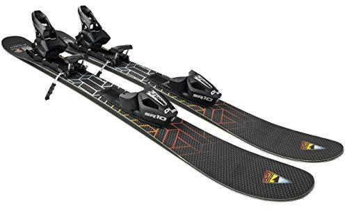 GPO Planche à neige Hot Stamp, ski court incl. fixation de sécurité Tyrolia SR 10, 99 cm de longueur, ski Big Foot pour homme et femme