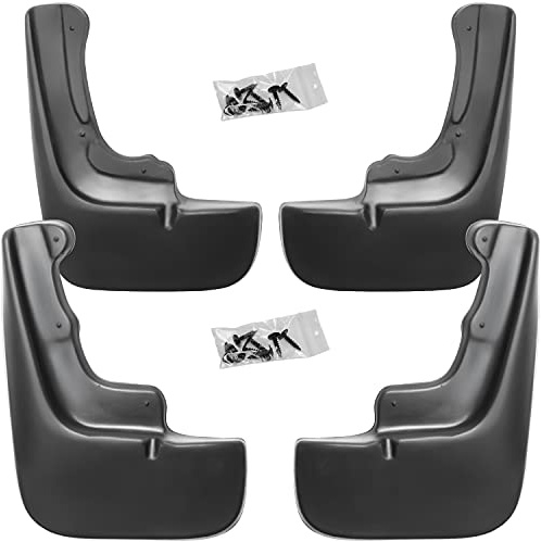 Recambo Set parafango anteriore + posteriore compatibile per Fiat Ducato III | dal 2006 | con attacco parafango