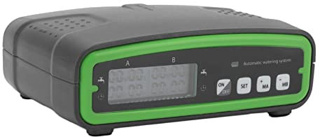 Luqeeg Riego Automático de Plantas, Kit de Riego por Goteo Automático, Sistema Inteligente de Riego Automático para Plantas en Macetas de Interior, Temporizador de Bomba de Agua Programable
