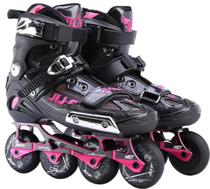 Inline-Renn-Skates für Männer und Frauen, 4 Räder, einreihig, schicke Rollschuhe, professionelle Club-Stunt-Fitness, Outdoor, Indoor