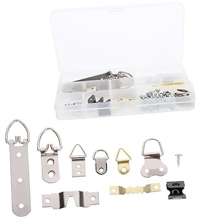 Uonlytech 96pièces Muraux Pour Photos Kit De Accessoires Pour Fixation Facile Et Pour Décorations Murales Et Expositions Art