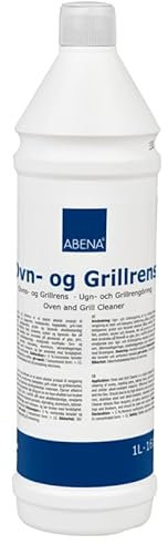ABENA 1L Oven and Grill Cleaner Without Colour And Fragrance. Powerful Oven And BBQ Grill Cleaner. Kitchen Degreaser To Add To Your Kitchen Cleaning Products Supply.