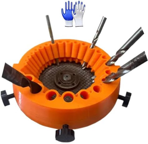 Universal Drill Bit Sharpening Tool,bohrerschleifgerät,bohrer schleifgerät,drill bit sharpener,Winkelschleifer Bohrerschärfer zum Schleifen von Bohrern, 2 bis 13 Mm Bohrer zum Schleifen 125 mm (1)