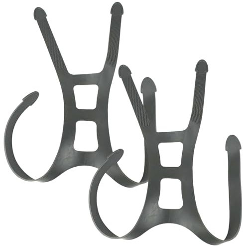 2 pezzi di imbracatura per la testa, cinghie per respiratori, cinghie elastiche in silicone per maschera respiratoria a pieno facciale, assemblaggio di imbracatura per la testa, parte di ricambio