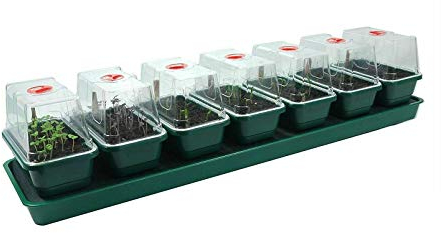 Garland GAL16SW Super 7 Selbstbewässernde Fensterbank-Anzucht, Grün
