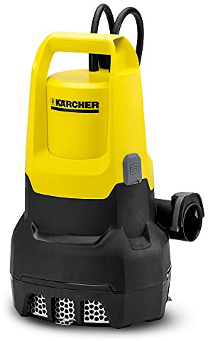 Kärcher SP 7 Dirt, Bomba Sumergible para Evacuación de Agua Sucia, caudal máx: 15500 (l/h), profundidad inmersión: 7m, potencia: 750W, máx. temperatura transporte: 35ºC