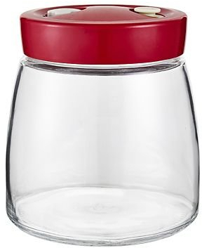 lakeland Fermentation Jar with Air-Release Valve 1L – Automatic Valve To Release Built-Up Gases