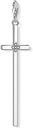 Thomas Sabo Damen Charm-Anhänger Langes Kreuz 925 Sterling Silber Y0027-051-14