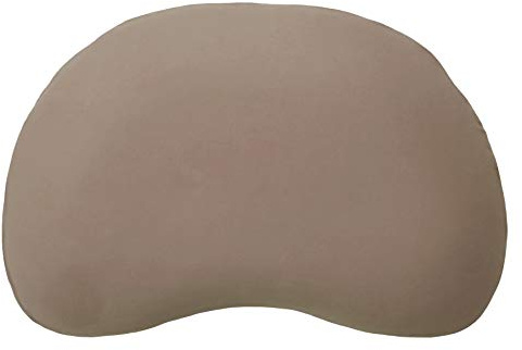 Edda Lux® Bezug passend für Tempur Curve Kissen, 61x40 cm, in Toffee | Jersey Kissenbezug für Curve S (61x40x9,5 cm) und M (61x40x11 cm) Kopfkissen, aus 100% Baumwolle mit Reißverschluss