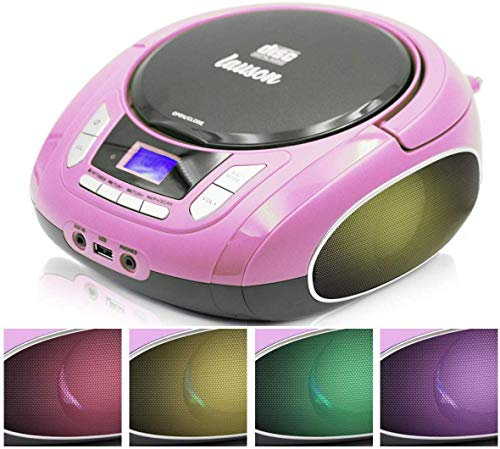 Lauson Player CD Portable NXT765 (Pink) UK