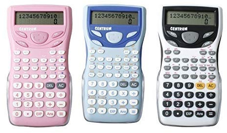 JMS we create smile Scientific Calculator Perfect For A-levels - 240 Functions - 2-Line Display (Blue)