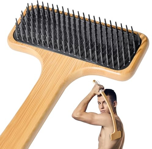 NURENDER Rückenkratzer aus Holz, übergroßer Back Scratcher mit 22 Zoll Langem, Kratzhand rückenkratzer für Erwachsene, Männer und Frauen