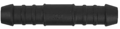 UKCable-Ties 10x Garden Barbed Connector Plastic Drip Irrigation Hose Pipe Straight Connector Joiner Black (Size: 12mm)