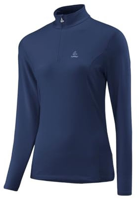 LÖFFLER Damen Midlayer TRANSTEX® Langarmshirt 10989 dunkelblau 42