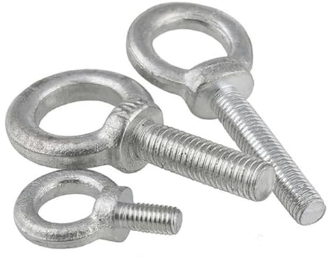 ROEDAX Ringschraube Hebeösenmuttern 1 Stück Augenmutter Stahl M6 M8 M10 M12 M14 M16 M18 M20 Augenschraube für Kabelseil-Ösenschraube Marine-Hebeösenschrauben Stabilisieren