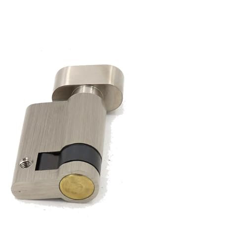 Cilindro di Chiusura Nucleo della serratura della porta invisibile Cilindro della serratura mezzo eccentrico, con pomolo, 45mmx32MM, for serratura a canale Porta tagliafuoco Porta di sicurezza Univers