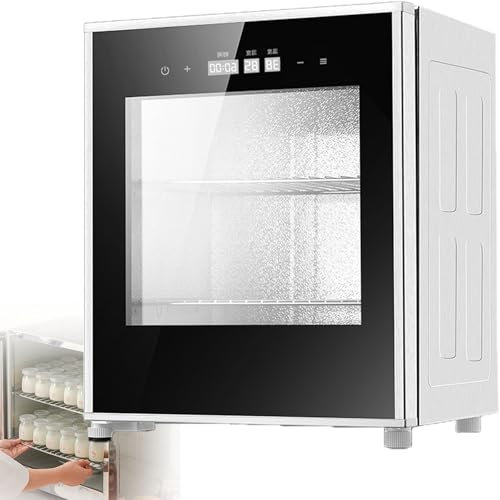 ylpddmm Máquina de Fermentación de Pan de 40 litros, Herramientas para Hacer Pan de Masa Madre,Control de Temperatura Constante,for Yogur orgánico casero, Fabricante de Queso