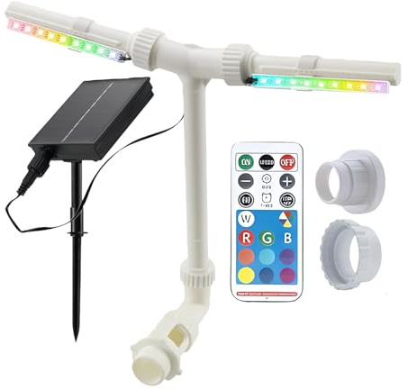 Solar Powered Pool Fountain Sprinkler Accessories