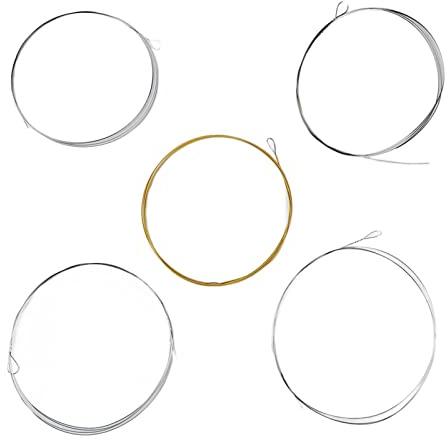 Cuerdas para banjo Juego de 5 cuerdas Cuerda para banjo de 5 cuerdas Juego de cuerdas para banjo de 5 cuerdas Cuerdas para banjo tenor Kit de cuerdas para banjo Reemplazo de