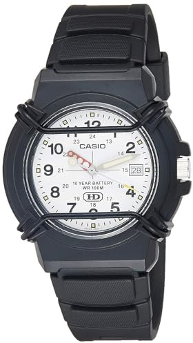 Casio Mens Analogue Quartz Watch with Resin Strap 4971850474746