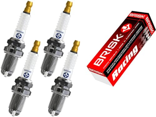 Brisk Premium Racing DOR14LGS 3025 Zündkerzen, 4 Stück