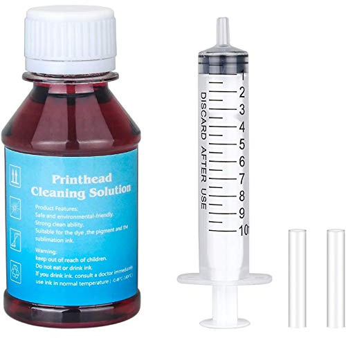 TBTeek Inkjet Printhead Cleaner for 950 951 952XL Ink Cartridges Work with Officejet Pro 8600 8610 8620 8100 8710 8720 8216 8210 8730 Printer Cleaning kit- 100ml