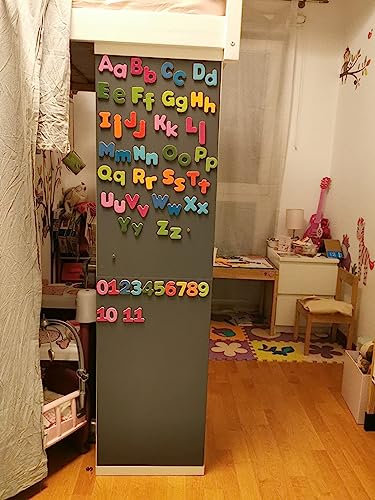 Magnet-Tafel Folie Farbe: Grau |Preis-Leistung Top - 20 Größen | beschreibbar, abwischbar, magnetisch | Kreide-Tafel - Magnetwand Memoboard Rahmenlos - für Hoch- und Querformat (150x60cm)