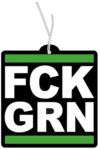 2x FCK GRN Duftbaum Auto, Auto Duftspender, Duftbaum Auto tuning, car air freshener, Duftanhänger Set Auto