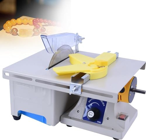 Gemstone Polishing Grinding Machine, 0-10000rpm DIY Jewellery Lapidary Saw, for Gold Silver Jewellery Polishing(Size:110v)