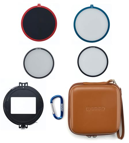 Benro VF1 Filter System: 82mm Polarizer & Neutral Density Filters, Glass, 512x Factor