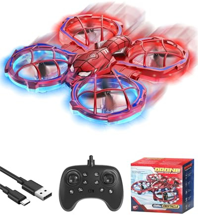 Goffmyee Mini-Drohne für Kinder, Spielzeug mit Fernbedienung, mit 360°-Rotationen und 3 Geschwindigkeitsmodi, Drohne für Kinder und Anfänger im Alter von 8, 9, 10 Jahren, Start mit einem Tastendruck,