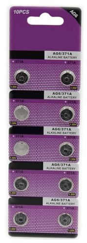 Saiyana Multipacks De 20/10 AG6/920/371 Pile De Montre Pile Bouton Alcaline pour Jouets Et Montres