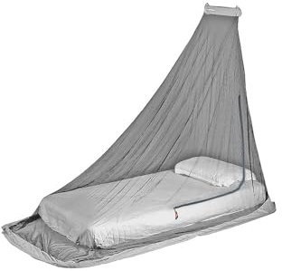 Lifesystems Expedition SoloNet Single Mosquito Net With Ultra-Fine Black Netting And Built-In Groundsheet
