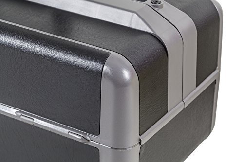 Durasol IDEAL 2220, Arztkoffer Medizinsche Ausrüstung Tasche, Schwarz, Kunstleder, Größe Klein