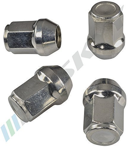 HASKYY 20 ZINK Radmutter Mutter M12x1,5x34 SW19 Kegelbund Kegel 60° Alu Stahl Felgen I Kompatibel mit Chevrolet