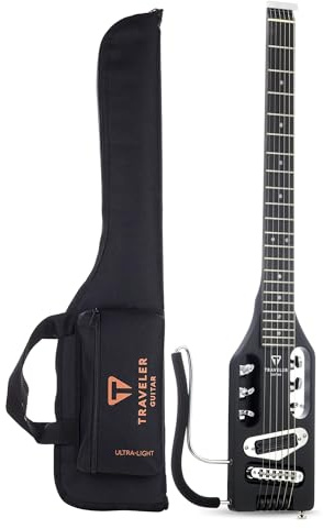 Traveler Guitar Ultraleichte Solid-Body E-Gitarre (ULE BKM LH)