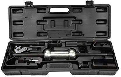 BSD Kit di Riparazione Carrozzeria Auto - Kit Riparazione Ammaccature Carrozzeria, Martello Scorrevole 3kg con Accessori