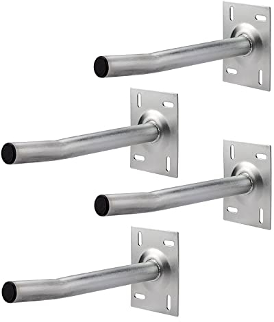 DEMA 4X Autoreifen-Halter – Reifenhalter, Wandhalter, Reifenlagerung – robust, langlebig, platzsparend – für PKW, Auto, Garage, Werkstatt, Reifenaufbewahrung, Heimwerker