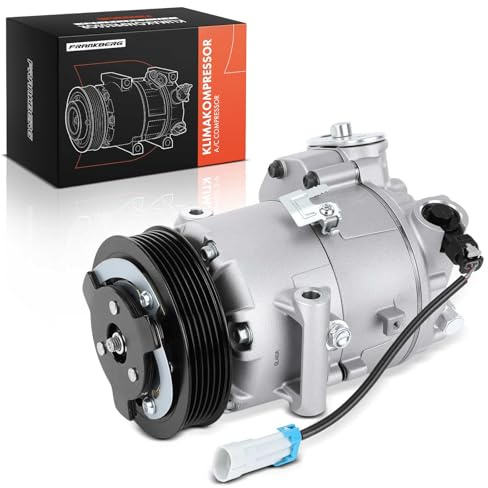 Frankberg Compresor de aire acondicionado con embrague, diésel, 13395693 | Compatible con: Astra J, Meriva B MPV S10, Tigra S93, Astra J P10, Caravana Astra J P10, Astra J GTC