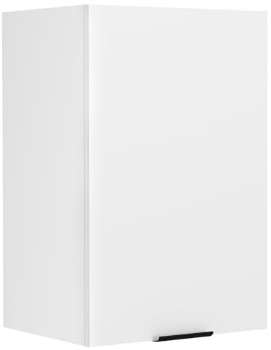 Küchenschrank hängend, Maße ca. H. 60 x B. 40 x T. 31 cm, Hängeschrank mit zwei Fächern, Küchenmöbel - Fasola
