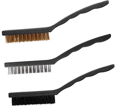 Didiseaon 3pcs Range Hood Wire Brush for Cleaning Grease Remover for Cooktop and Kitchen Cleansing Brush for Oil Film Removal